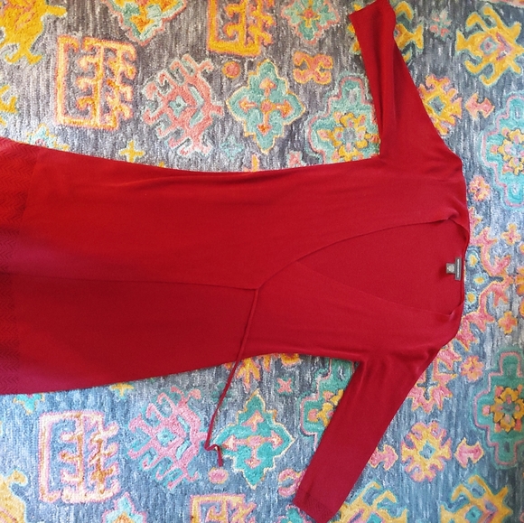 Banana Republic | Dresses | Beautiful Dark Red Banana Republic Wrap Dress |  Poshmark
